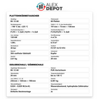 Datenblatt für Plattenwärmetauscher und Isolierschale Modell B3-12-60