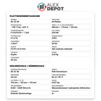 Datenblatt für Plattenwärmetauscher und Isolierschale Modell B3-32-40
