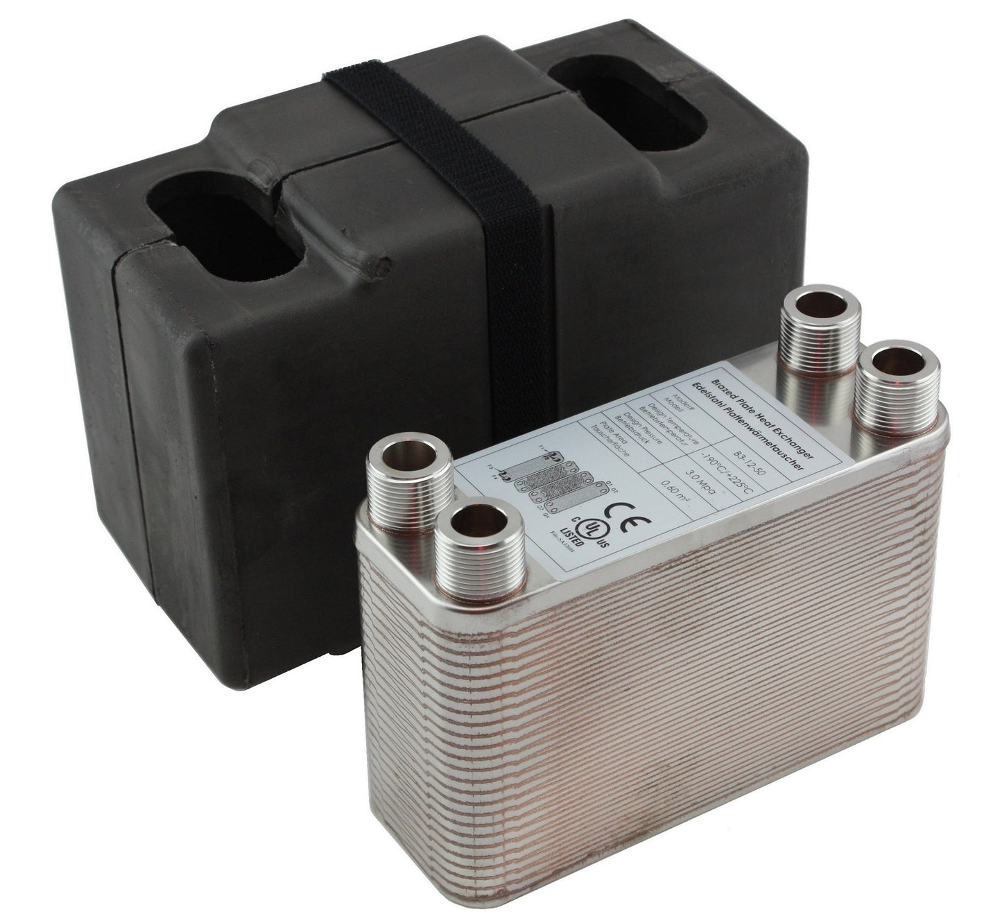 Intercambiador de calor de placas B3-12-50 - 90kW, 50 placas